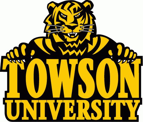 Towson Tigers 1983-2003 Primary Logo diy DTF decal sticker